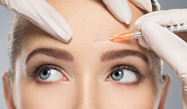 aplicação de toxina botulínica